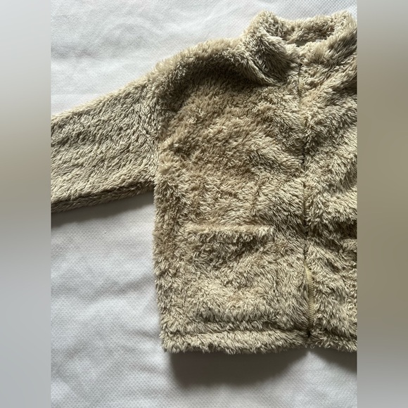 Softest, squishiest, fluffiest, full-zip lined Zara sweater/jacket - Picture 2 of 11